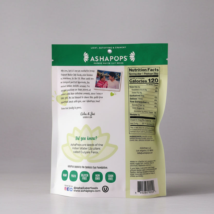 AshaPops Vegan Cheese Superfood Snack (1 oz.)