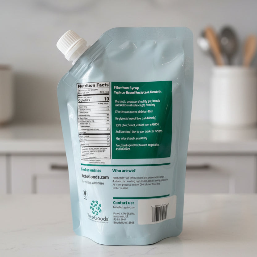 Keto Goods Fiberyum Tapioca Soluble Fiber Syrup (1 lb.)