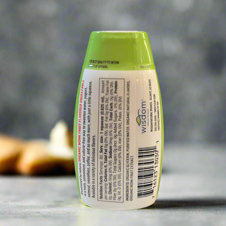 SweetLeaf Monk Fruit Organic Sugar-Free Sweetener (1.7 oz.)