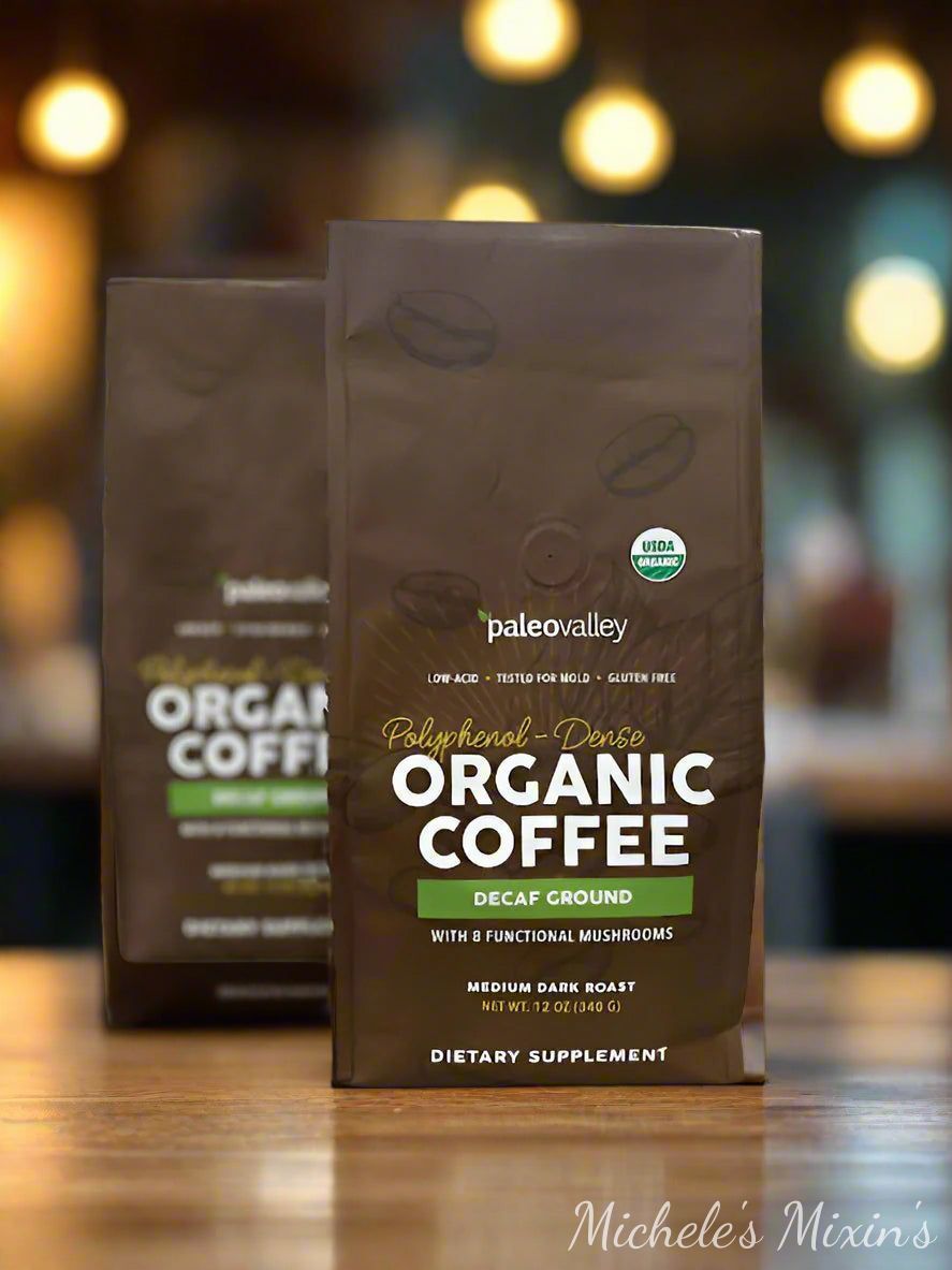 Paleo Valley Organic Ground Decaf Coffee (10 oz.)