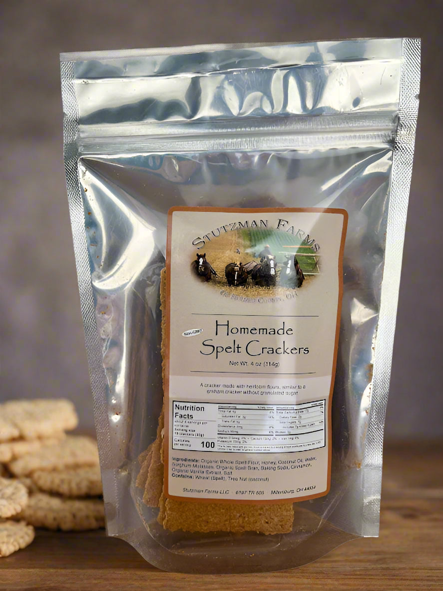 Stutzman Farms Homemade Spelt Crackers