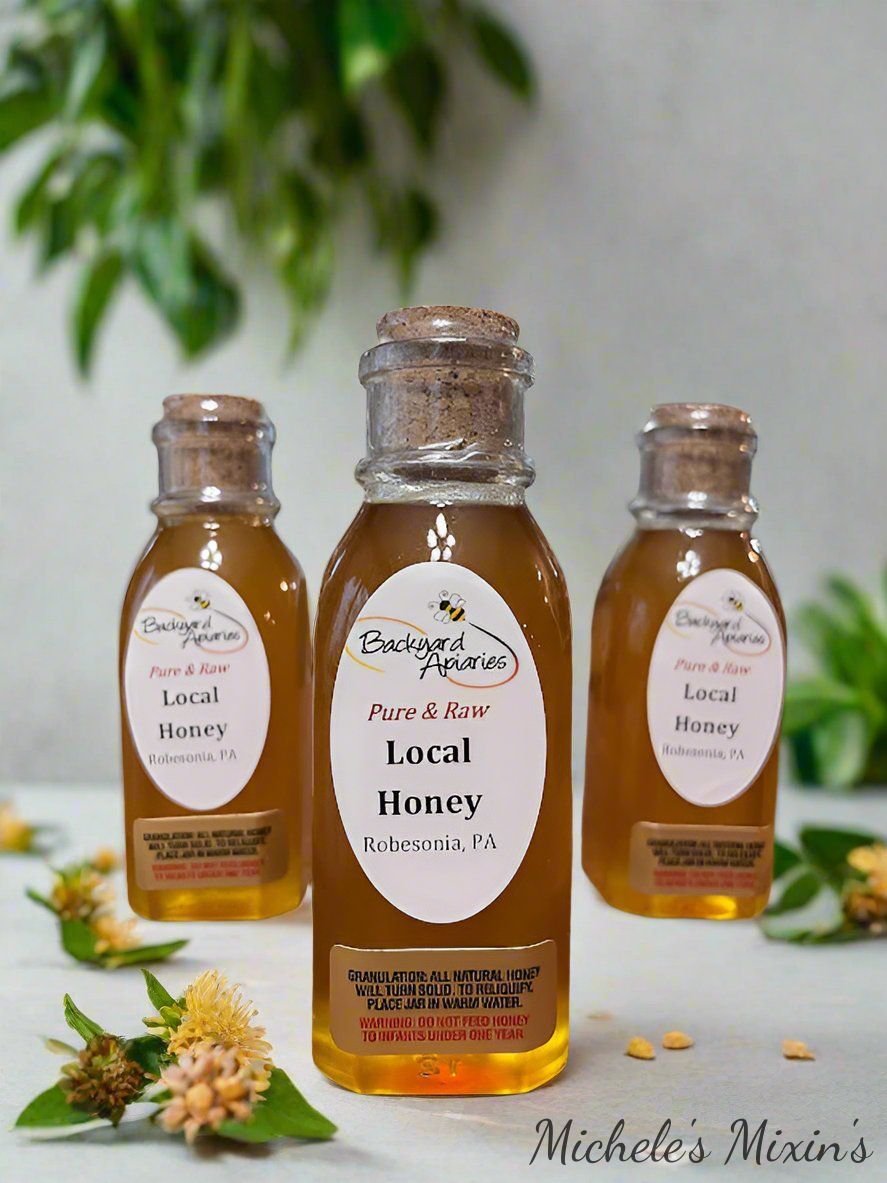 Backyard Apiaries Pure & Raw Local Honey (8 oz.)