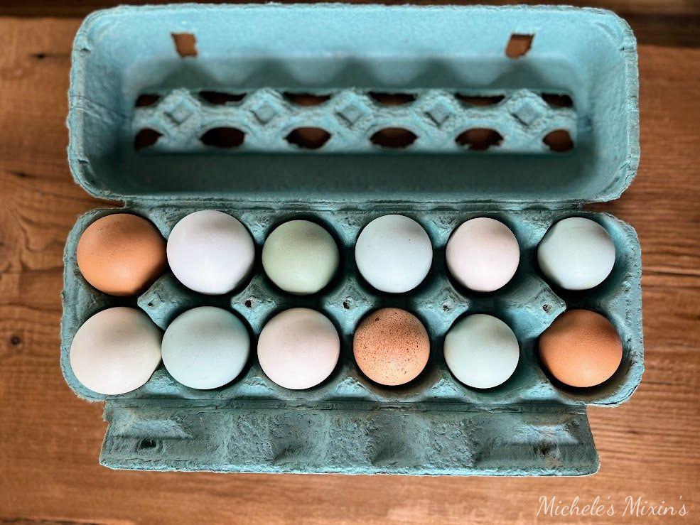Rainbow Heritage Chicken Eggs - GMO, Soy & Chemical-Free