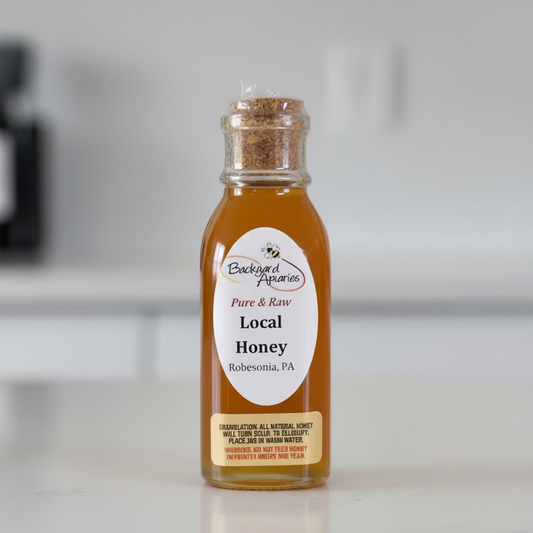 Backyard Apiaries Pure & Raw Local Honey (8 oz.)
