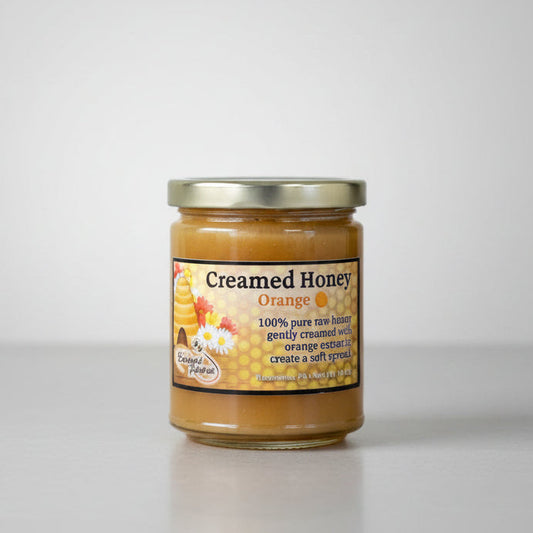 Backyard Apiaries Creamed Orange Honey (12 oz.)