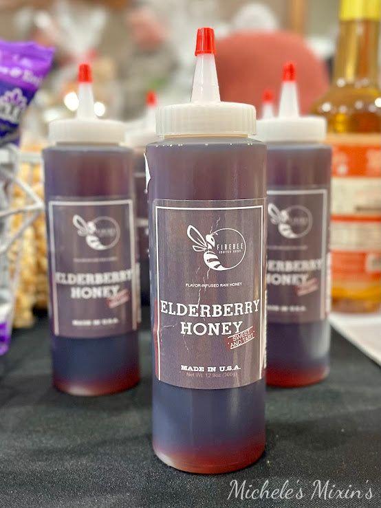 Firebee Elderberry Honey (12.9 oz.)