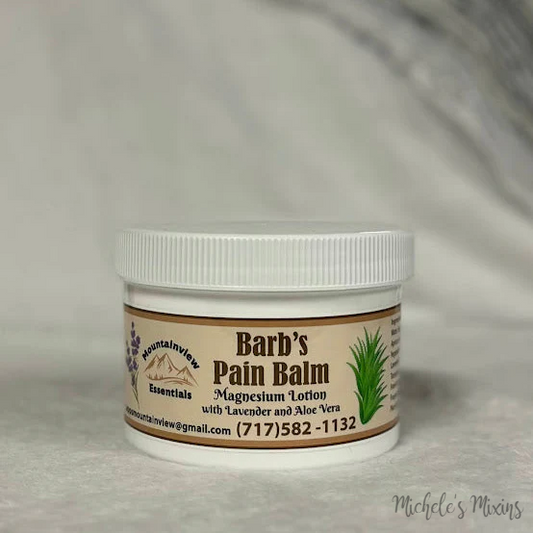 Watermarked - Mountainview Essentials Barb's Pain Balm (10 oz.)