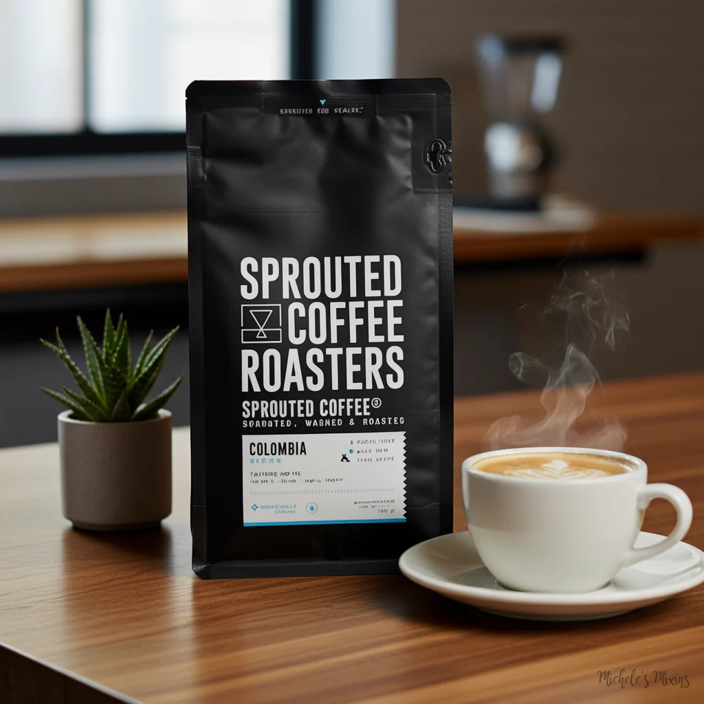Watermarked - Sprouted Coffee Roasters Colombia Medium Roast (12 oz.)