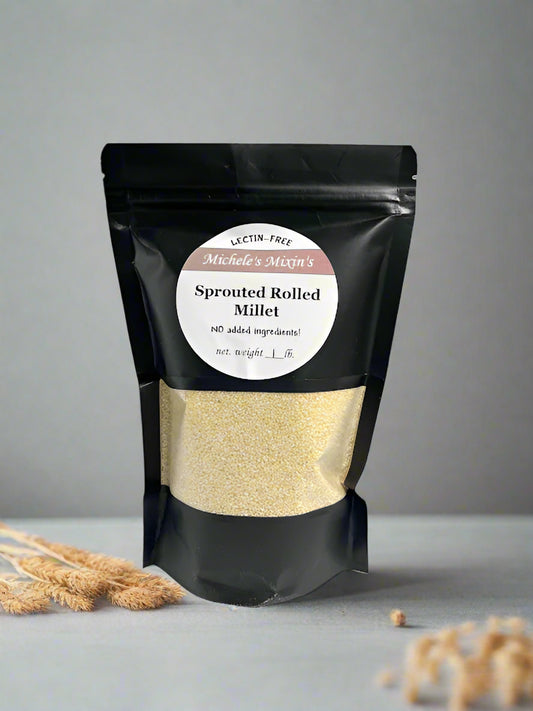 Sprouted Rolled Millet (1 lb.)