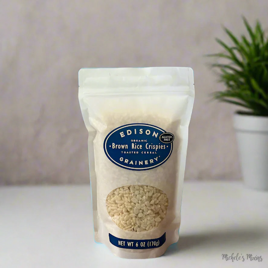 Watermarked - Edison Grainery Organic Brown Rice Crispies (6 oz.)