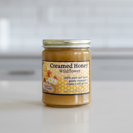 Backyard Apiaries Creamed Wildflower Honey (12 oz.)