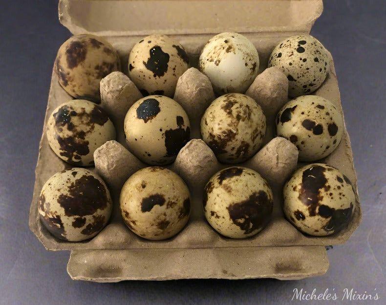 Quail Eggs - GMO, Soy, & Chemical-Free - Michele's Mixins'